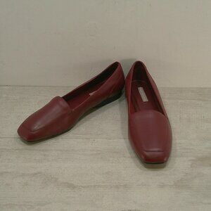 Partners Brick Red Leather Classic Comfort Preppy Slip-on Lea loafers Size 10